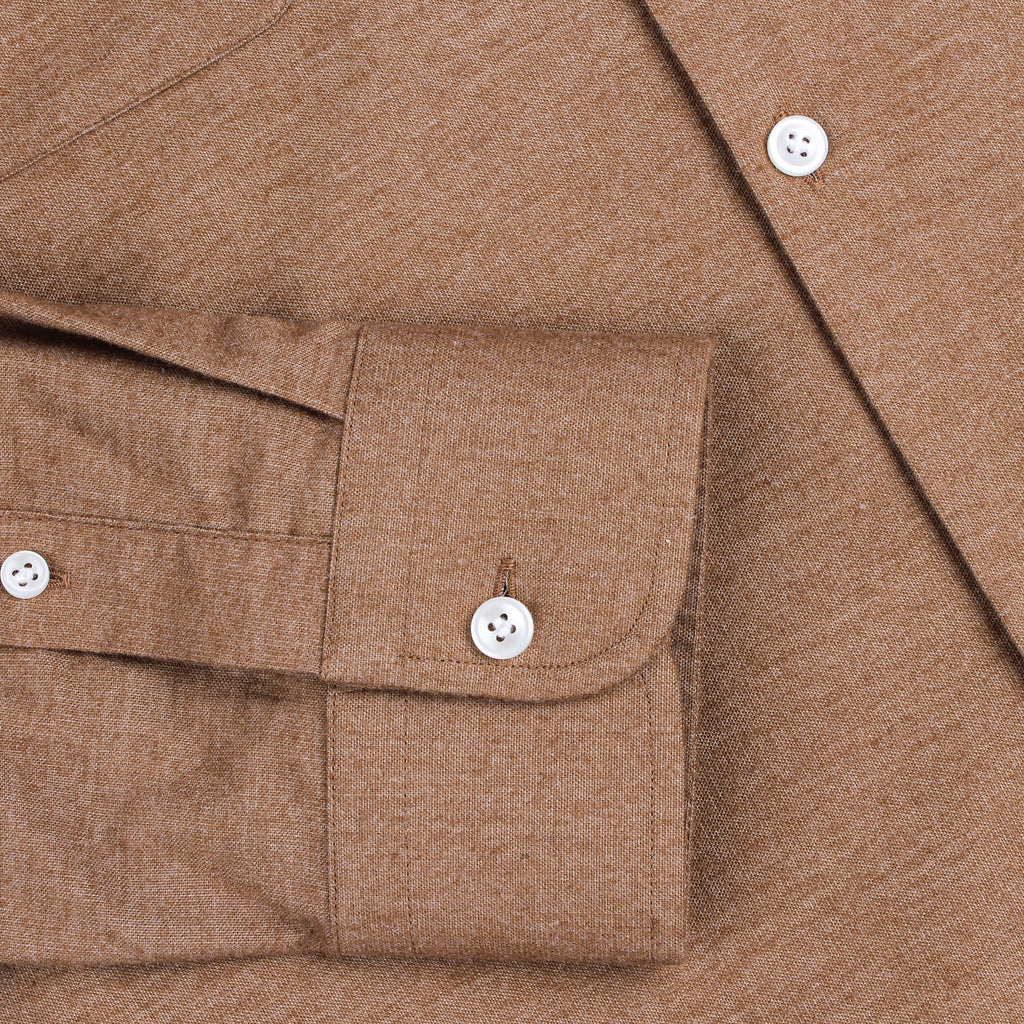 Cutaway Shirt - Brown Jersey