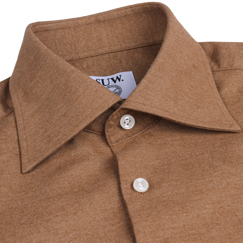 Cutaway Shirt - Brown Jersey